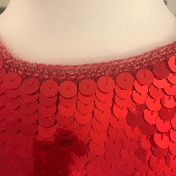 1980’s/Vintage knitted sequence top - Picture 4 of 13